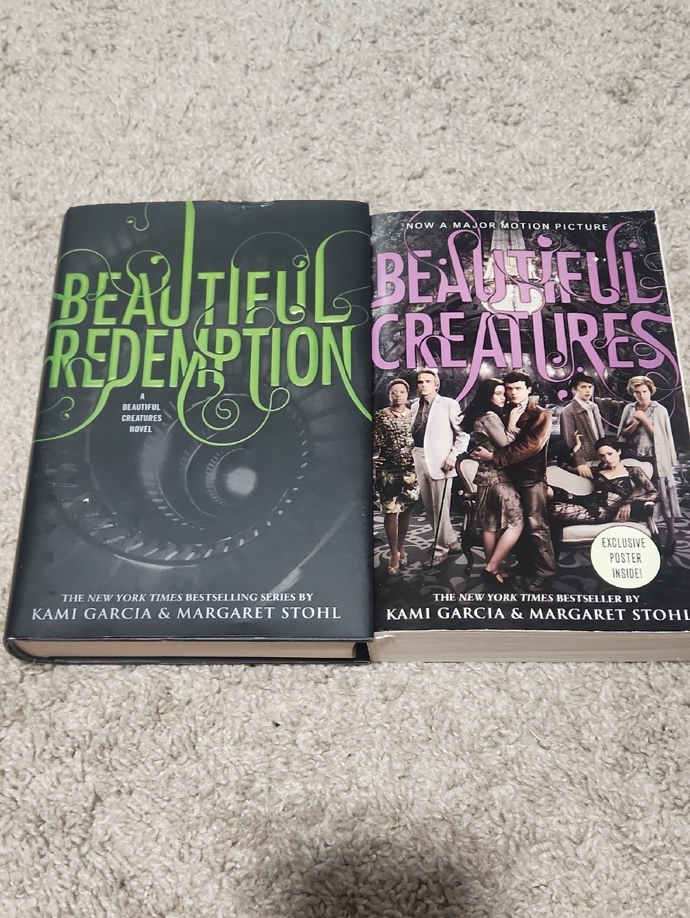 Beautiful Redemption & Beautiful Creatures Paperback Set - Green & Purple Covers